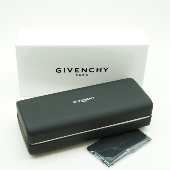 💯 NEW GIVENCHY GV0157 00300 MATTE BLACK EYEGLASSES - Picture 8 of 8